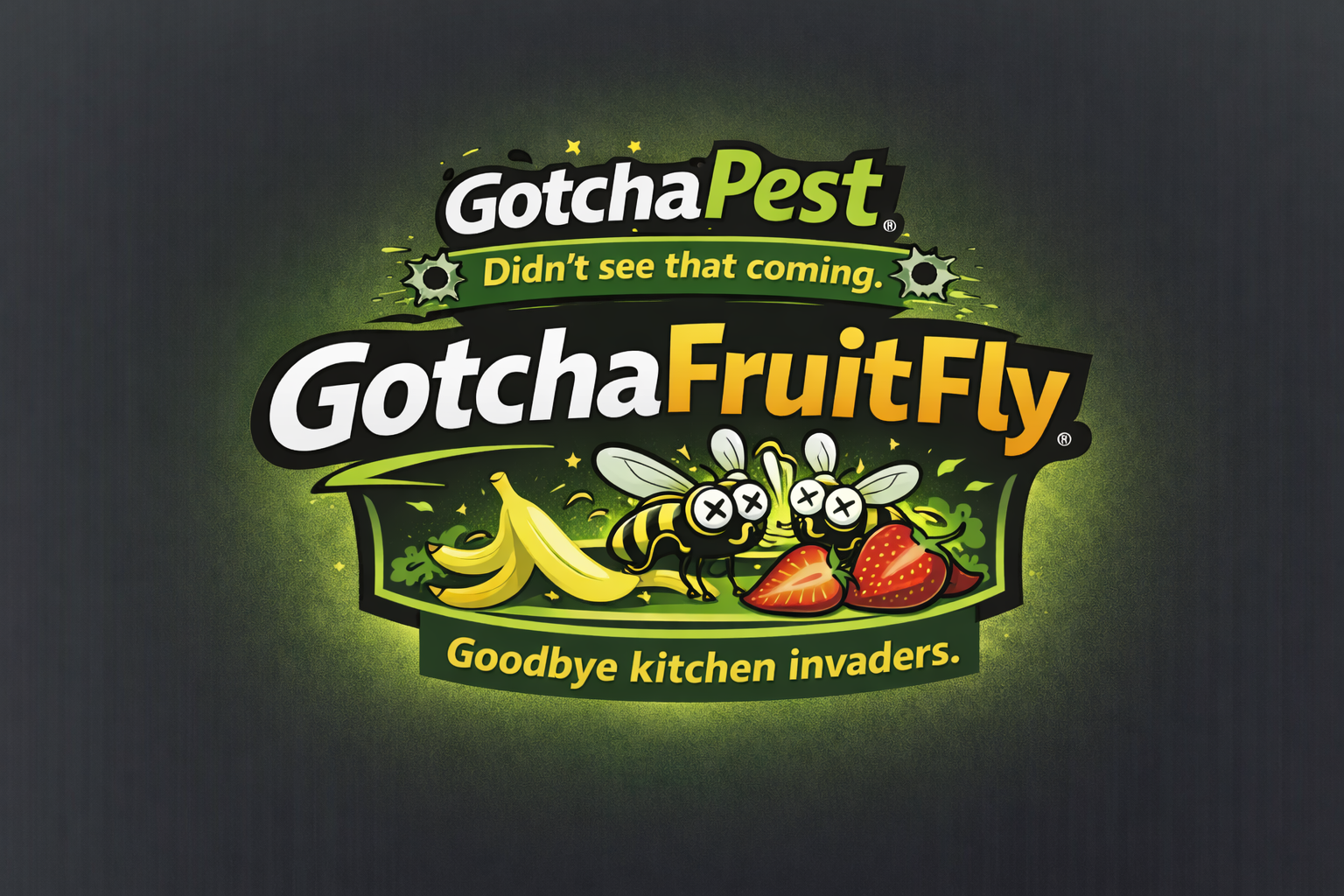 Reusable Fruit Fly Trap is designed to work perfectly with these simple, proven bait solutions