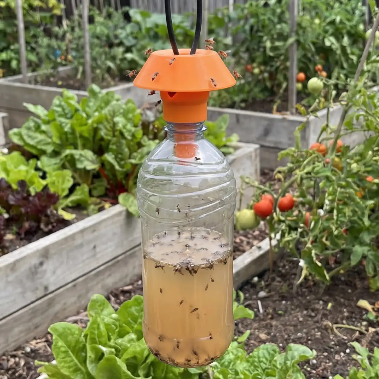 Fruit flies around the garden and my house